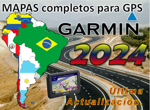 Actualizacion De Mapas Para Gps Garmin, Ultiima Garantizado