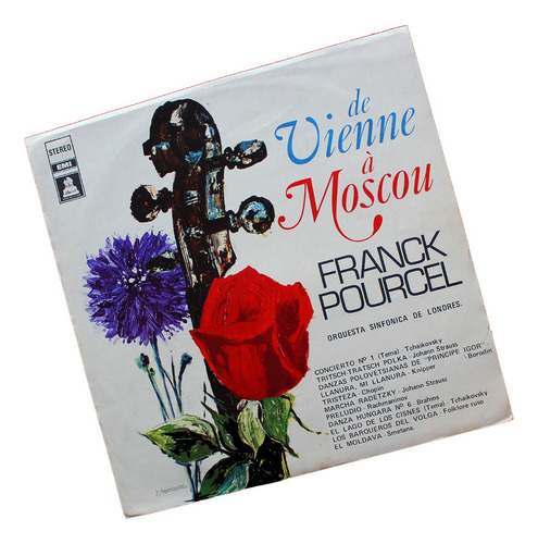 ¬¬ Vinilo Franck Pourcel / De Viena A Moscú Zp 