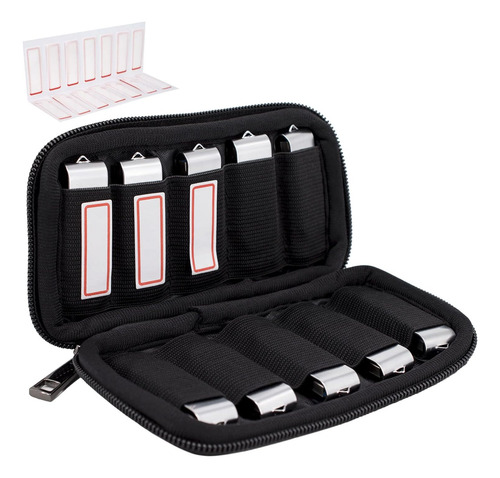Funda Uactor Para Memoria Flash Usb Con Etiquetas, Soport...