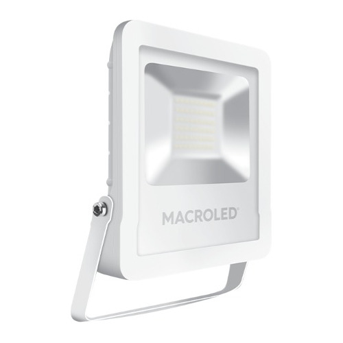 Reflector Led 50w - Carcaza Blanca - 4500lm Linea Premiun Pr