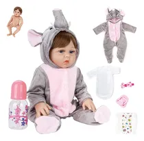 Comprar Brastoy Menina Princesa Bebe Reborn Boneca Realista Menina Silicone 48cm