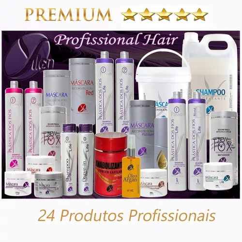 Produtos de cabeleireiro profissional