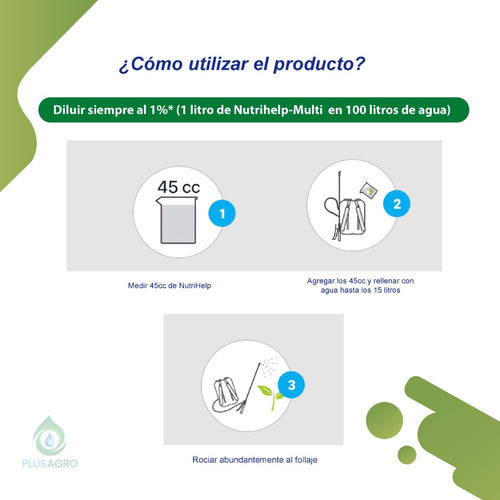 Nutrihelp Multi 1l, Mejora El Rendimiento De Tus Cultivos