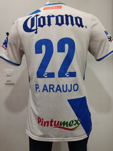 Jersey Charly Puebla Match Worn Araujo 22 Usado En Juego