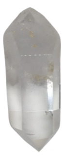 Cuarzo Cristal Biterminal ,facetado, Maestro 9 Cms ,90 Gram.