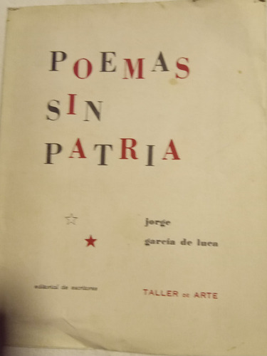 Libro Detras De Las Rejas + Poemas Sin Patria
