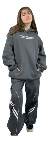 Buzo Unreal Friza Unisex Oversize Premium Moda