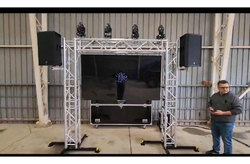 Pantallas Led 3x2 Tv 85 Y 50 Sistema De Audio Para Eventos