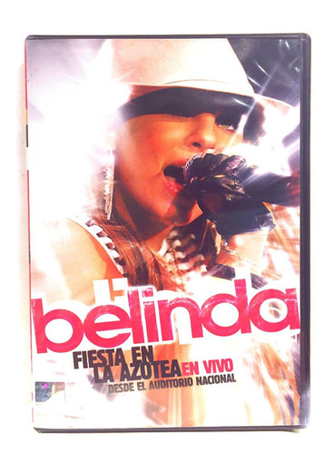 Imagen 1 de 3 de Belinda En Concierto Fiesta En La Azotea Dvd Autografiado