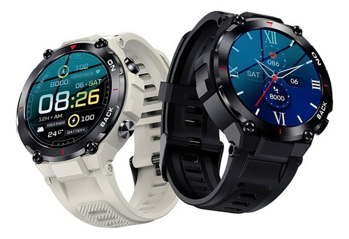 Smartband SUPENENOME K37 display de 0.052" con correa de silicona - color grey