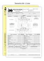 Comprar Check List Guincho, Oficina, Reboque  10 Blocos A4  2 Vias