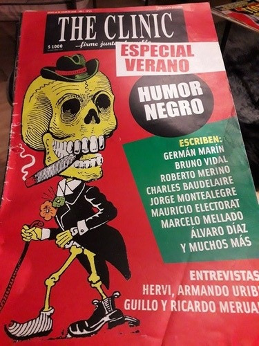 Revista The Clinic Especial Humor Negro