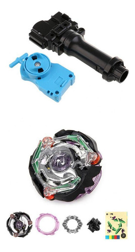 Rapidity Fight 4d Burst Con Power Launcher Grip Juego De