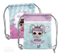 Comprar 20 Mochilas Tela Personalizadas 20x25cm - Cumpleaños 
