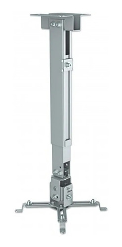 Imagen 3 de 3 de Soporte Proyector Manhattan 461191 Para Muro O Techo Plata 2