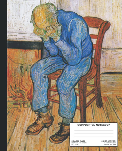 Libro: Caderno De Composição Com Arte De Vincent Van Gogh Ca