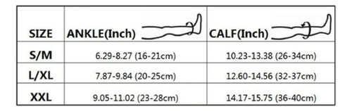 . Para Calcetines Para Venas Varicosas Con Cierre, 5 Pares /