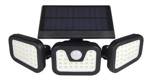 Foco Solar Led Con Control Panel Solar 171 Cob Led Jardines