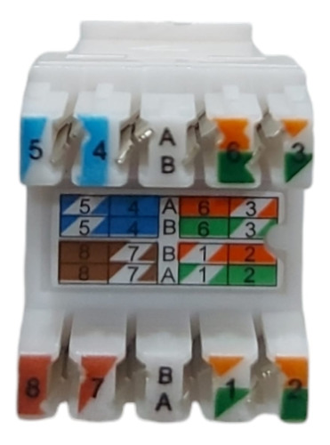 Furukawa Gigalan Rj45 90/180° Fêmea Branco 35030621 - Rede