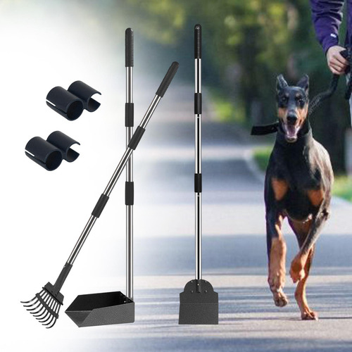 Recogedor Portátil Para Desechos De Mascotas Con 3 Piezas