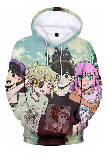 Sudadera Con Capucha Game Omori Aubrey Tops De Manga Larga