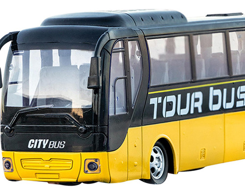 P Coche De Juguete Modelo Rc, Autobús Ligero Con Control