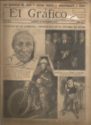 El Grafico / Nº 592 / Año 1930 / Ernie Evans