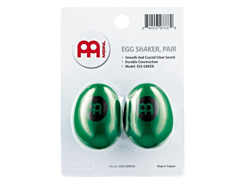 Imagen 1 de 2 de Huevos Rítmicos Egg Shaker Percusión Meinl X 2 Unidades