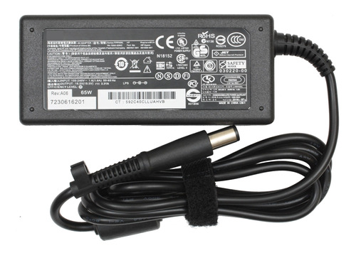 Cargador Compaq Presario Cq56 19.5v 2.31a 45w 7.4x5.0mm Pin 