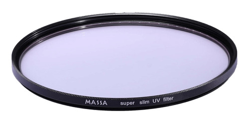 Filtro Uv 46mm Slim Frame Super Fino Cor Preto