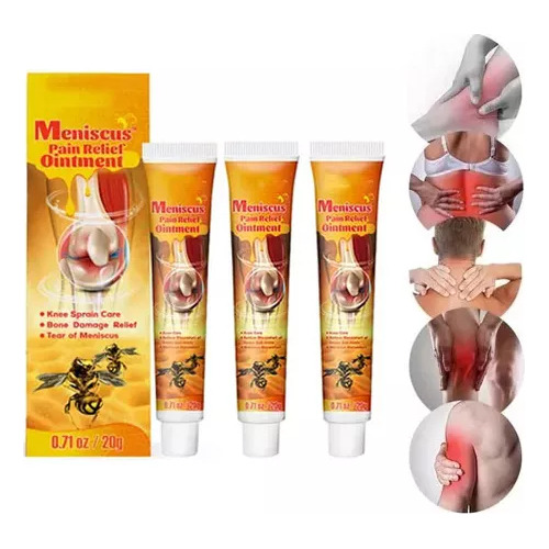 3 Unidades De Gel De Tratamento Profissional Bee Venom 20g