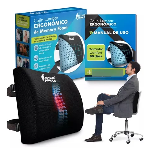 Cojín ergonómico de espalda para silla new arrivals