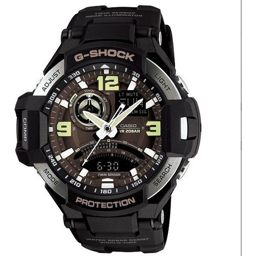 Relógio Casio G-shock Aviation Gravity Master Ga1000