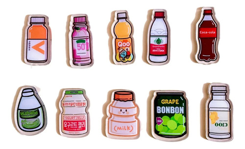 20 Calcomanías Acrílicas De Kapibara 2cm 0.5kg Para Diy