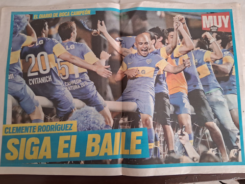 Muy. Boca Campeón Apertura 2011 Lote De 4 Diarios. (Usado)