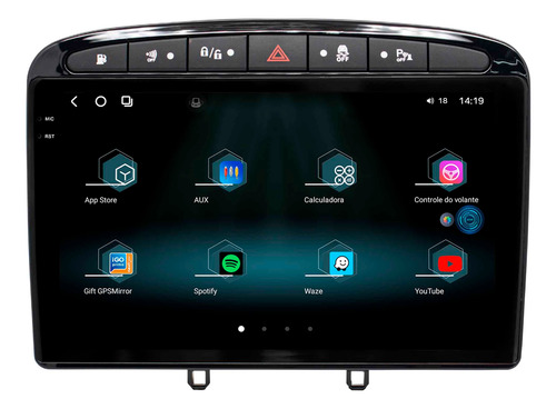 Multimidia Aikon Fóton G3 308 408 Rcz 8+256gb Octacore 2k 9p