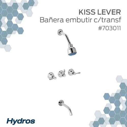 Ducha Kiss Lever - Griferia Hydros