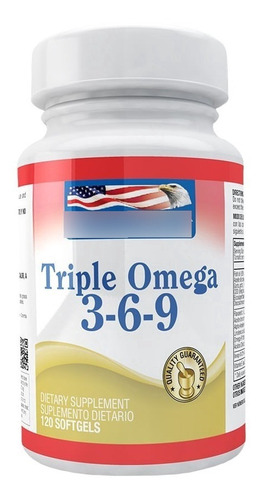 Triple Omega 3-6-9 1200mg 120 - Unidad a $733