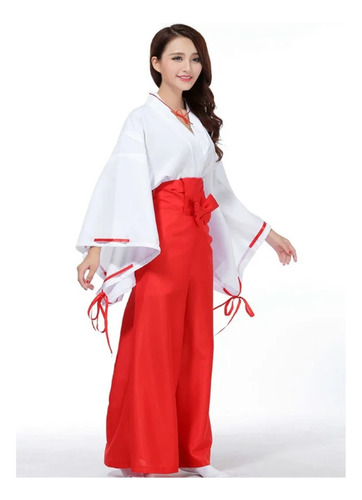 Disfraz De Anime De Inuyasha Kikyou Para Cosplay Pelucas Ki