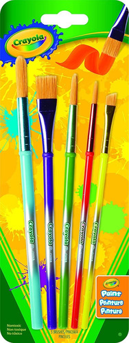 Crayola Arts & Craft - Pinceles (1 Unidad), Varios Colores