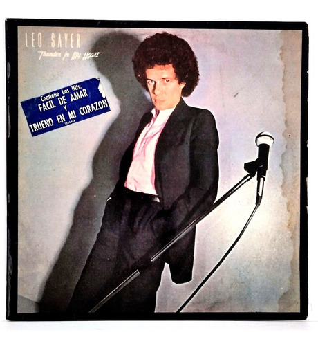 Leo Sayer - Thunder In My Heart - Vinilo Lp 1979 Vg+