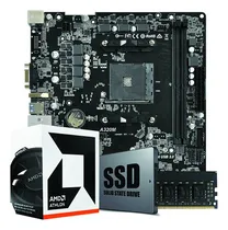 Comprar Kit Gamer Biostar A320 + Athlon 3000g + 8gb Ddr4 + Ssd 240gb