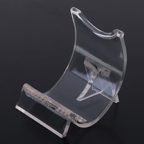 Zh 25 Pcs Soporte Exhibición Acrílico Claro Para