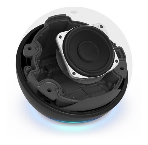Imagen 5 de 5 de Amazon Echo Dot 5th Gen con asistente virtual Alexa negro 110V/240V
