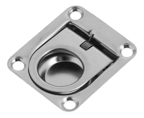 4x Anillo De Acero Inoxidable 43 X 36 Mm Para Cubierta 4x Anillo De Acero Inoxidable 43 X 36 Mm Para Cubierta