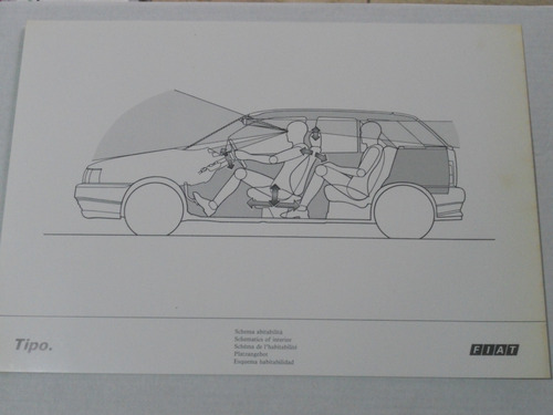 Tipo Visibilidade Desenho Técnico Dep. Imprensa Fiat Itália