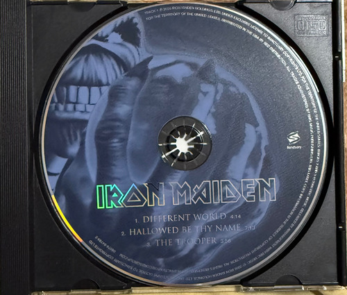 Iron Maiden Different World Cd (Usado)