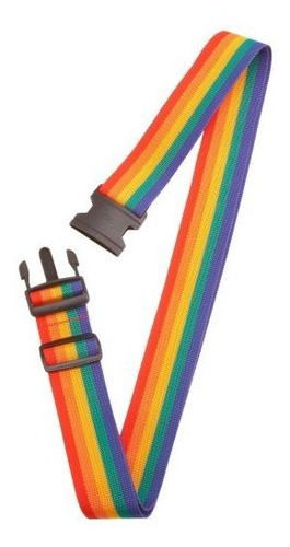 Lewis N. Clark Deluxe Equipaje Cinturón, Arcoiris (rainbow))