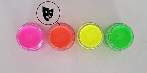 Imagen 1 de 1 de Base Cremosa Maquillaje Titi Mini Pote 5gr - Fluo Naranja