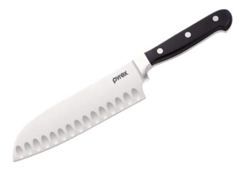 Cuchillo Cocina Pyrex Century Santoku 17 Cm Acero Inox